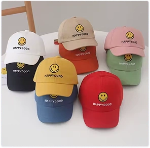 Custom logo hats with clean embroidery details